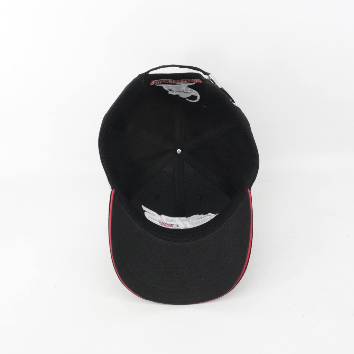 Baseball Cap - black/red