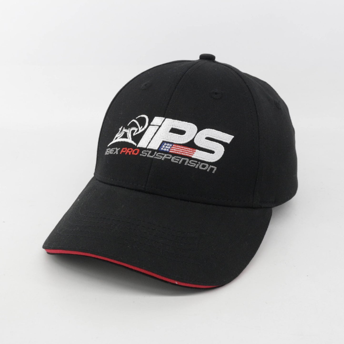 Baseball Cap - black/red